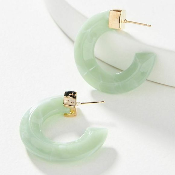 Anthropologie Jewelry - Anthropologie new Shashi Jayne Hoop Earrings